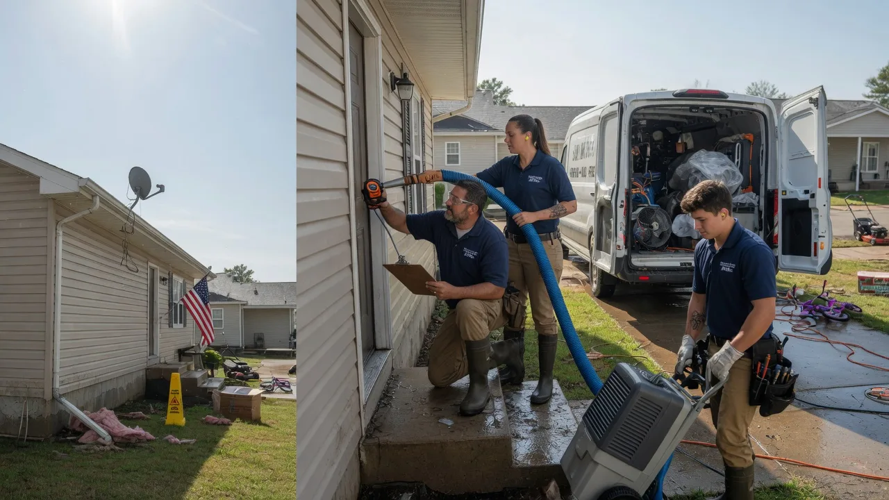 Ceiling Water Damage Restoration in Rosamond, CA near me